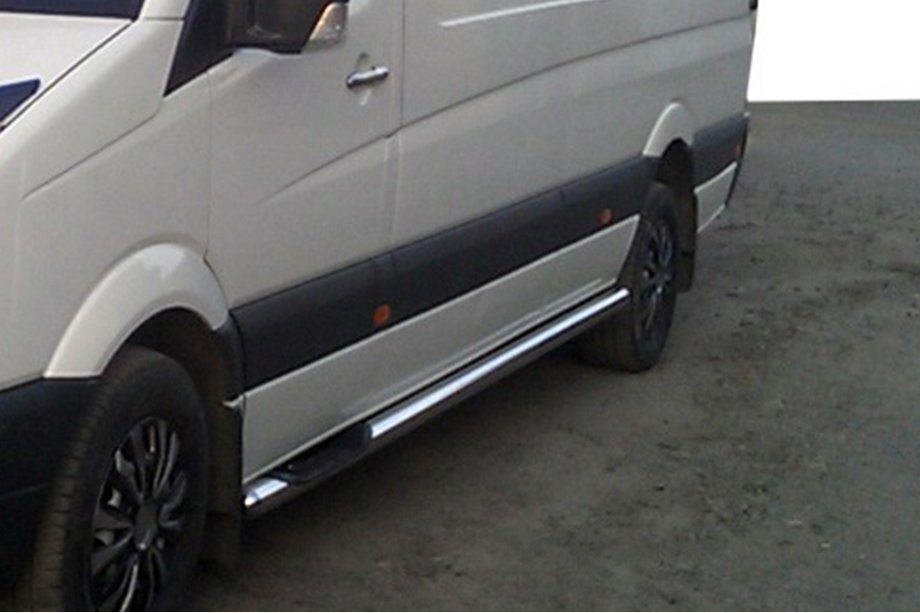 Mercedes Sprinter W906 2006–2018 Sivuputket (2 kpl, RST) d60, lyhyt akseliväli Kuva 3