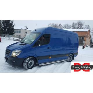 Premium-sivuporrasputket (2 kpl, ruostumaton teräs) kuva 4
