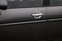 Hyundai Accent 2006–2010 Ovenkahvan kuppisuojat (4 kpl, ruostumaton teräs) kuva 1