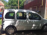 Mercedes Citan 2013–2021 Mustat kattokaiteet Vakiokiinnike, metallijalat kuva 2