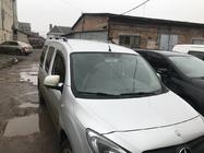 Mercedes Citan 2013–2021 Kromatut kattokaiteet Maxi-alusta, metallijalat kuva 17