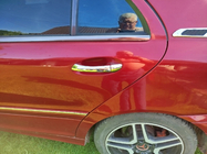 Mercedes E-class W211 2002–2009 Ovenkahvan kromisuojat (4 kpl, ruostumaton teräs) Carmos - turkkilainen teräs kuva 3