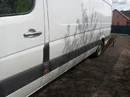 Volkswagen Crafter 2006–2016 Ovenkahvan kromisuojat (4 kpl, ruostumaton teräs) kuva 5