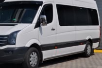 Volkswagen Crafter 2006–2016 Sivusuojaputket (2 kpl, ruostumaton teräs) Ø60, keskipitkä akseliväli kuva 2