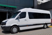 Volkswagen Crafter 2006–2016 Sivusuojaputket (2 kpl, ruostumaton teräs) Ø60, keskipitkä akseliväli kuva 1