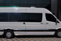 Volkswagen Crafter 2006–2016 Sivusuojaputket (2 kpl, ruostumaton teräs) Ø60, keskipitkä akseliväli kuva 3