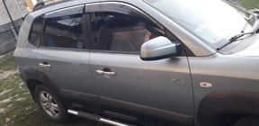 Hyundai Tucson JM 2004– Ovenkahvan kromisuojat (4 kpl, ruostumaton teräs) kuva 1