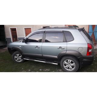 Ovenkahvan kromisuojat (4 kpl, ruostumaton teräs) Hyundai Tucson JM 2004– kuva 3