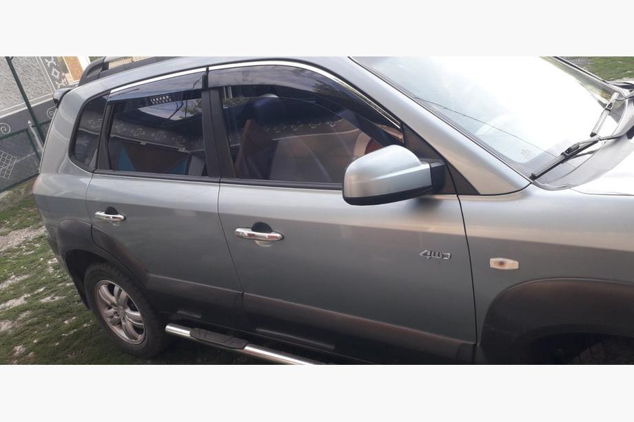 Hyundai Tucson JM 2004– Ovenkahvan kromisuojat (4 kpl, ruostumaton teräs) Image