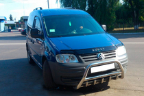 Volkswagen Caddy 2004–2010 Karjapuskuri WT003 (ruostumaton teräs) kuva 4