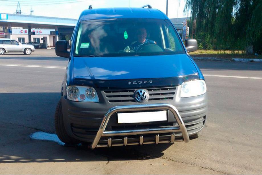 Volkswagen Caddy 2004–2010 Karjapuskuri WT003 (ruostumaton teräs) Kuva 7