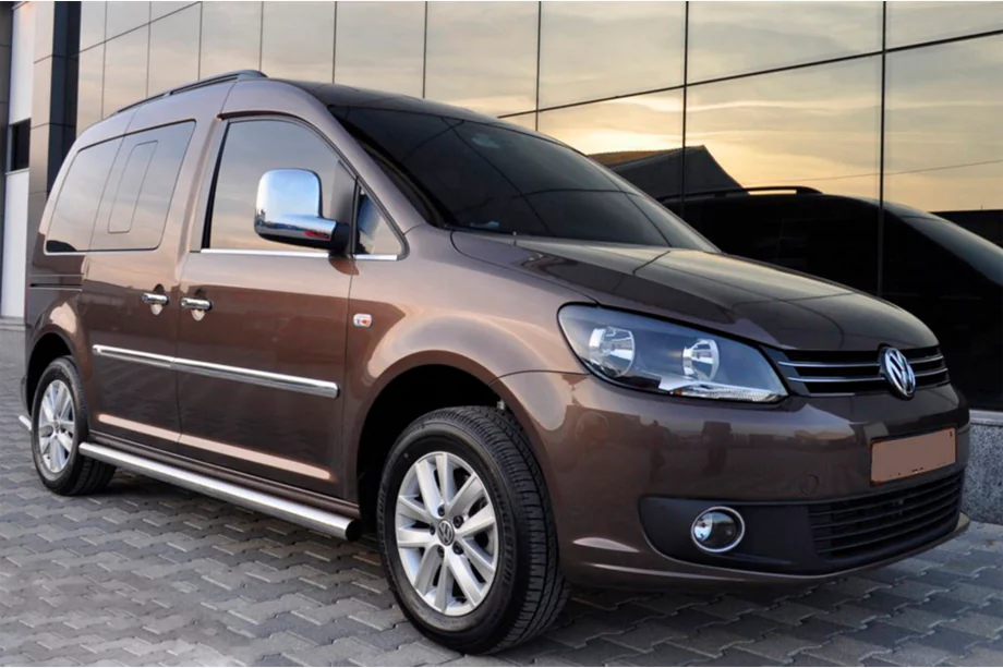 Volkswagen Caddy 2010–2015 Sivupalkit BB001 (2 kpl, ruostumaton teräs) Image
