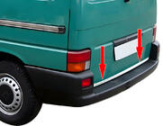 Volkswagen T4 Transporter 1990–2003 Takaluukun reunan suojalista (ruostumaton teräs) OmsaLine, takaluukku - 1-ovinen kuva 1