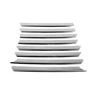 Säleikön listat Suora konepelti (8 kpl, ruostumaton teräs) Volkswagen T4 Transporter 1990–2003 kuva 3