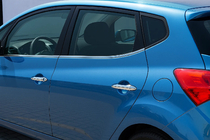 Kia Venga 2010–2019 Ikkunankehyslistat (4 kpl, ruostumaton teräs) kuva 1