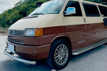 Volkswagen T4 Caravelle/Multivan 1990–2003 Ovenkahvan kromisuojat (7 osaa, ruostumaton teräs) kuva 7