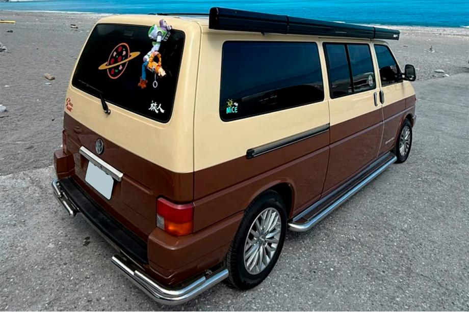 Volkswagen T4 Caravelle/Multivan 1990–2003 Premium-sivuaskelmat (2 kpl, RST) d60, pitkä akseliväli Kuva 6