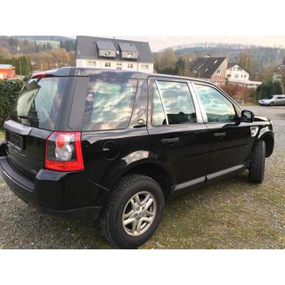 Ovipilarien listat (4 kpl, ruostumaton teräs) Land Rover Freelander II 2006–2014 kuva 1