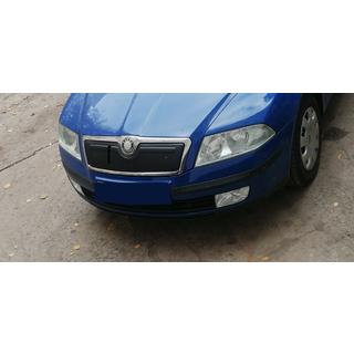 Talvisuoja jäähdyttimensäleikköön (yläosa) Skoda Octavia II A5 2006–2010 kuva 3