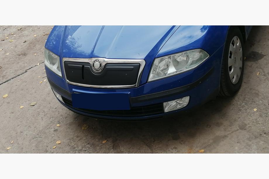 Skoda Octavia II A5 2006–2010 Talvisuoja jäähdyttimensäleikköön (yläosa) Matta Kuva 3