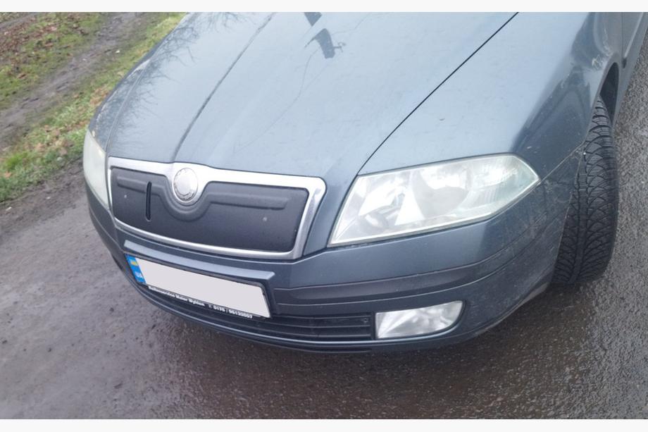 Skoda Octavia II A5 2006–2010 Talvisuoja jäähdyttimensäleikköön (yläosa) Matta Kuva 2