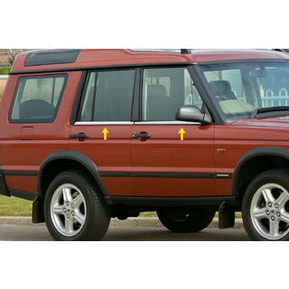 Ikkunankehyslistat (4 kpl, ruostumaton teräs) Land Rover Discovery II 1998–2004 kuva 1