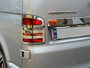 Volkswagen T5 Transporter 2003–2010 Takavalojen kromilistat (2 kpl, ruostumaton teräs) 2-ovinen, Carmos - turkkilaista terästä kuva 1