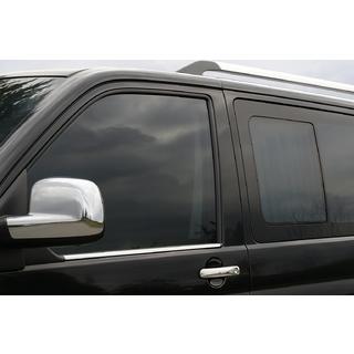 Ikkunalistat (2 kpl, ruostumaton teräs) Volkswagen T5 Transporter 2003–2010 kuva 1