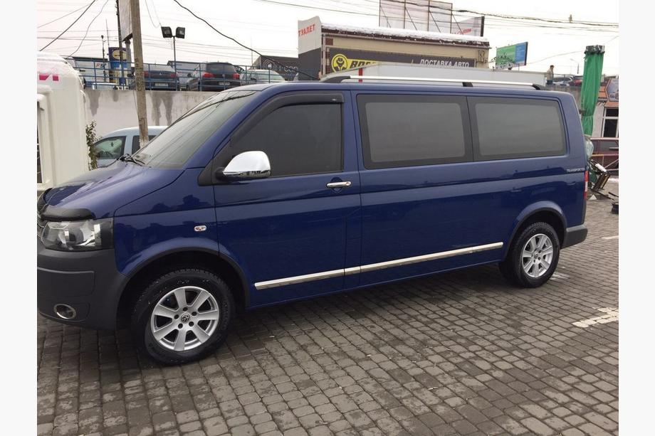 Volkswagen T5 Transporter 2003–2010 Oven kromilistat (ruostumaton teräs) 1 ovi, pitkä akseliväli, Carmos – turkkilainen teräs Kuva 6