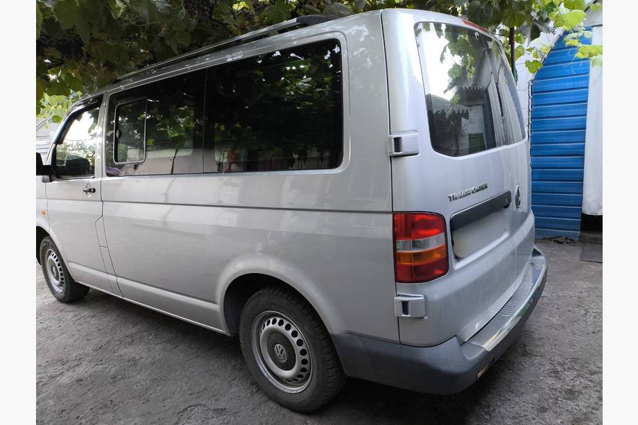 Volkswagen T5 Transporter 2003–2010 Kromatut kattokaiteet Kuva 14