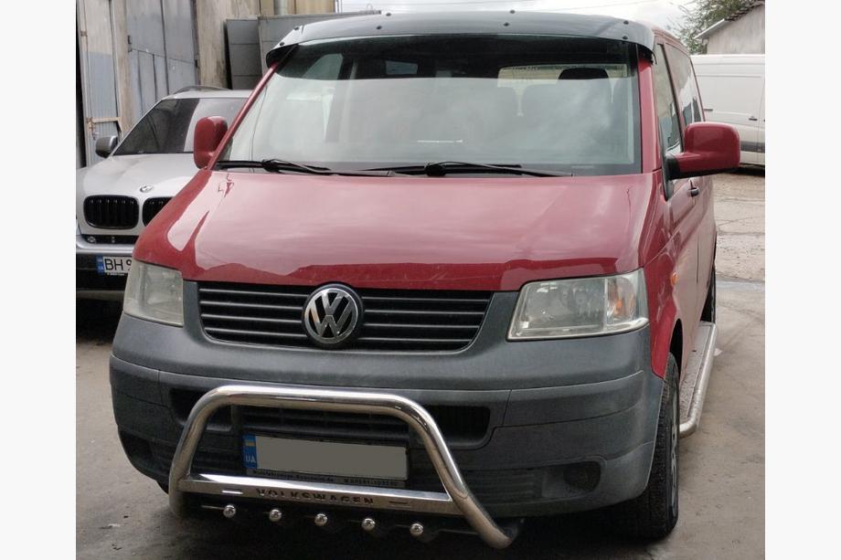 Volkswagen T5 Transporter 2003–2010 Karjapuskuri WT003 (ruostumaton teräs) Kuva 7