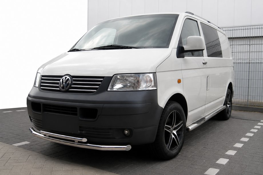 Volkswagen T5 Transporter 2003–2010 Etuputki ST014 (ruostumaton teräs) 60 x 60 mm Image