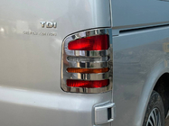 Volkswagen T5 Multivan 2003–2010 Kromilistat takavaloihin (2 kpl, ruostumaton teräs) 2 ovea, OmsaLine - italialaista ruostumatonta terasta kuva 2