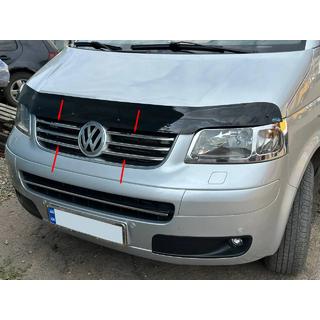 Säleikön listat (6 kpl, ruostumaton teräs) Volkswagen T5 Caravelle 2004–2010 kuva 1