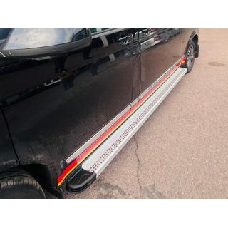 Maya V2 sivuportaat (2 kpl, alumiini) Volkswagen T5 Caravelle 2004–2010 kuva 3