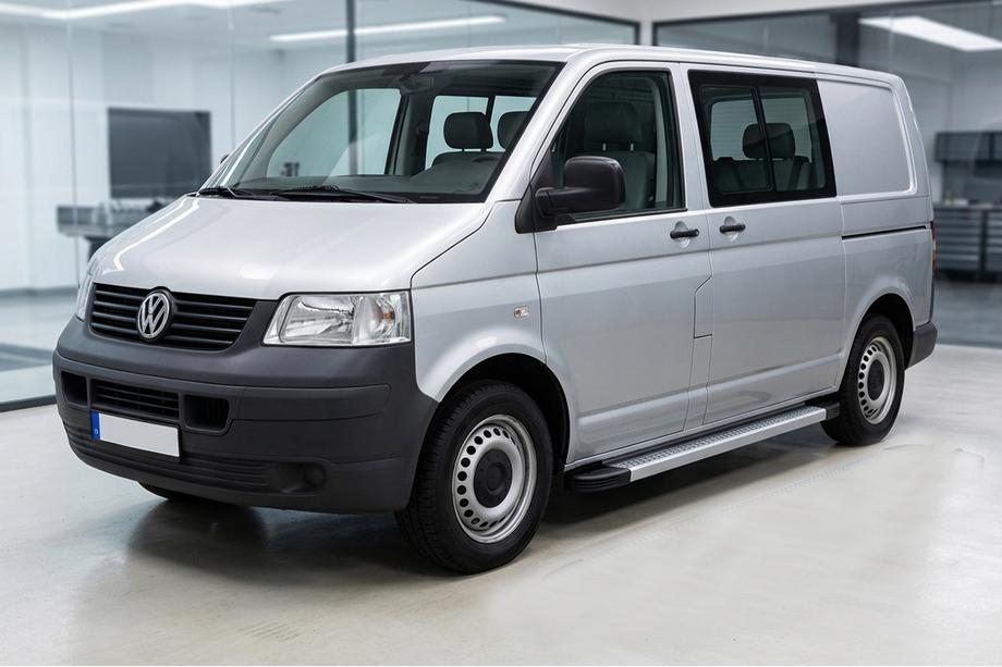 Volkswagen T5 Caravelle 2004–2010 Maya V2 sivuportaat (2 kpl, alumiini) Pitkä akseliväli Image