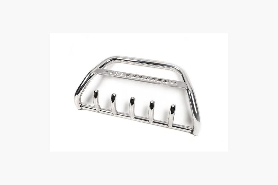 Volkswagen T5 Caravelle 2004–2010 Karjapuskuri WT003 (ruostumaton teräs) 60 mm, tekstillä Kuva 4