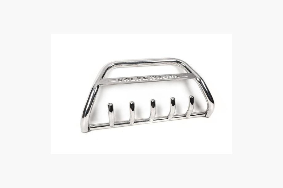 Volkswagen T5 Caravelle 2004–2010 Karjapuskuri WT003 (ruostumaton teräs) 60 mm, tekstillä Kuva 7