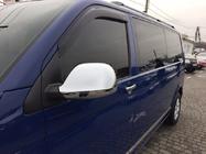 Volkswagen T5 2010–2015 Kromiset peilinkuoret (2 kpl, ABS) Carmos - kromattu muovi kuva 3