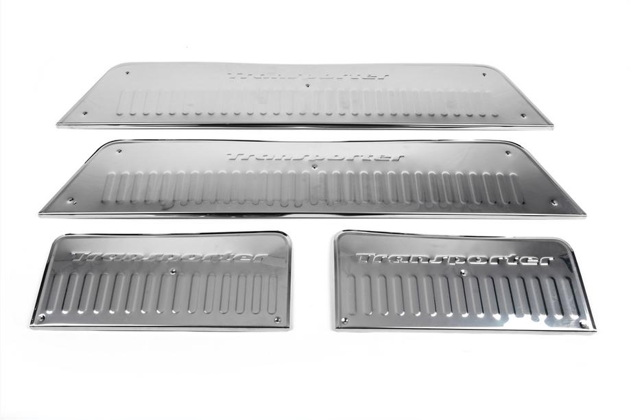 Volkswagen T5 2010–2015 Carmos sisäkynnyslistat (ruostumaton teräs) 4-ovinen, Transporter Kuva 7