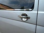 Volkswagen T5 2010–2015 Etuikkunoiden ikkunankehyslistat (2 kpl, ruostumaton teräs) kuva 3