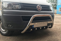 Volkswagen T5 2010–2015 Karjapuskuri WT003 (ruostumaton teräs) 60 mm, ilman tekstiä kuva 1