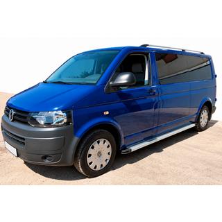 Maya V2 sivuportaat (2 kpl, alumiini) Volkswagen T5 2010–2015 kuva 1