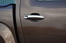Volkswagen Amarok 2010–2022 Ovenkahvan kromisuojat (4 kpl, ruostumaton teräs) Carmos - turkkilainen teräs kuva 3