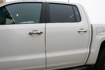 Volkswagen Amarok 2010–2022 Ovenkahvan kromisuojat (4 kpl, ruostumaton teräs) Carmos - turkkilainen teräs kuva 1
