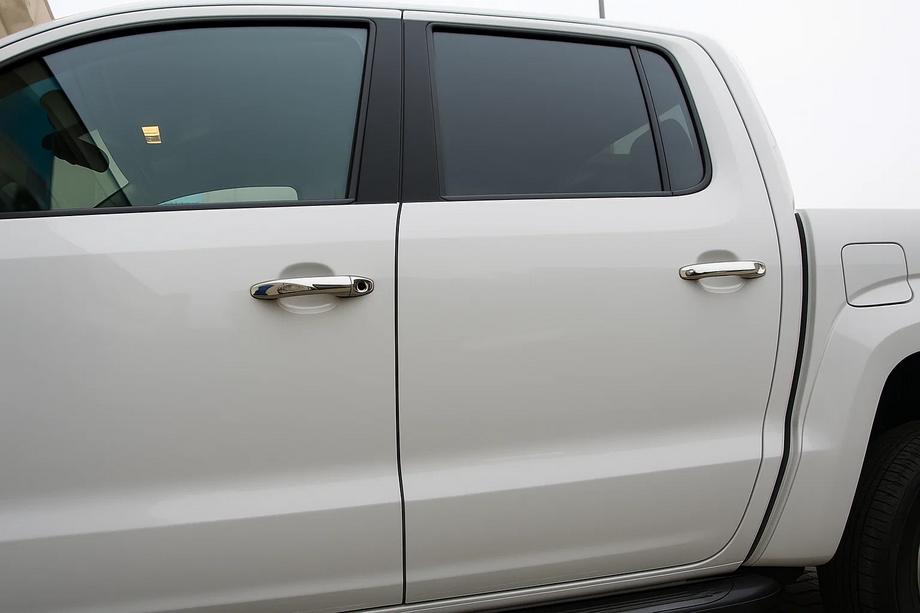 Volkswagen Amarok 2010–2022 Ovenkahvan kromisuojat (4 kpl, ruostumaton teräs) Carmos - turkkilainen teräs Image