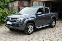 Volkswagen Amarok 2010–2022 Maya V2 sivuportaat (2 kpl, alumiini) kuva 1
