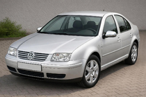 Volkswagen Bora 1998–2004 Sivupeilien kuoret (2 kpl, kromi) kuva 1