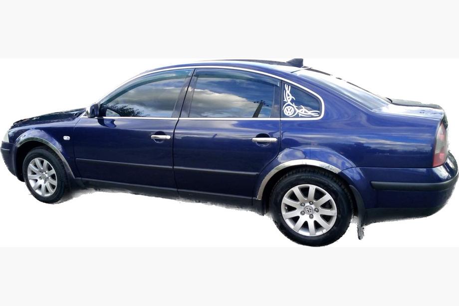 Volkswagen Passat B5 1997–2005 Ovenkahvan suojakuoret (4 kpl, ruostumaton teräs) Carmos - turkkilainen teräs Kuva 2