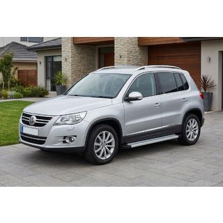 UUTUUS!!! Maya V2 sivuastinlaudat (2 kpl, alumiini) Volkswagen Tiguan 2007–2016 kuva 1